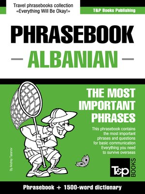 cover image of Albanian Phrasebook